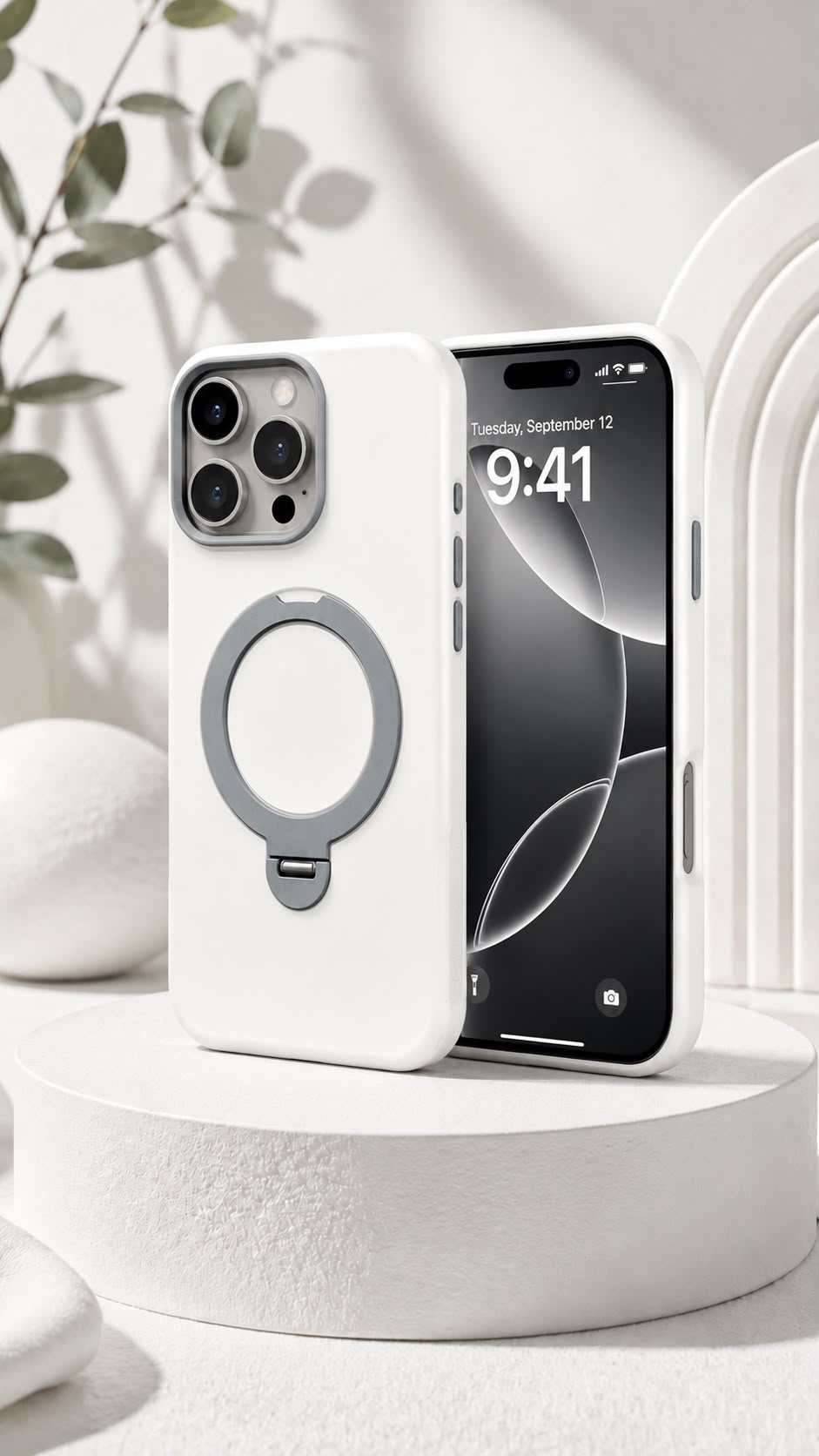 GÖR-AL PREMİUM İPHONE 16 PRO MAX MAGSAFE ÖZELLİKLİ TELEFON KILIFI